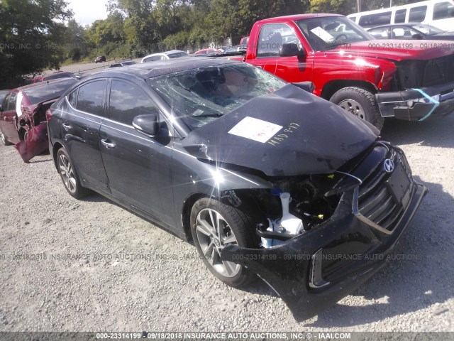 5NPD84LF5HH103849 - 2017 HYUNDAI ELANTRA SE/VALUE/LIMITED BLACK photo 1