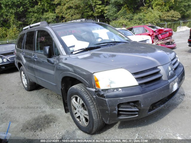 4A4MM21SX4E024177 - 2004 MITSUBISHI ENDEAVOR LS GRAY photo 1