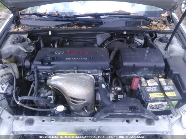 4T1BE32K02U625886 - 2002 TOYOTA CAMRY LE/XLE/SE Gümüş foto 10