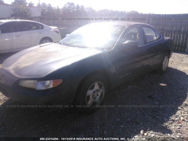 1G2WJ52M3VF286164 - 1997 PONTIAC GRAND PRIX SE 绿色 照片 2
