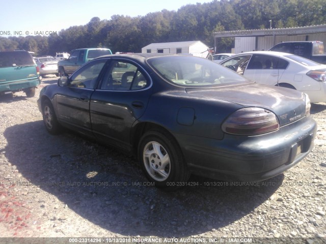 1G2WJ52M3VF286164 - 1997 PONTIAC GRAND PRIX SE GREEN photo 3