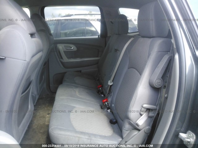 1GNKVFEDXBJ359949 - 2011 CHEVROLET TRAVERSE LS GRAY photo 8