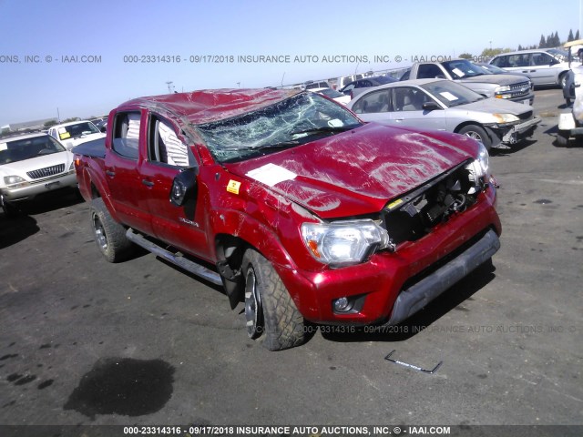 3TMLU4EN0CM082424 - 2012 TOYOTA TACOMA DOUBLE CAB 红色 照片 1