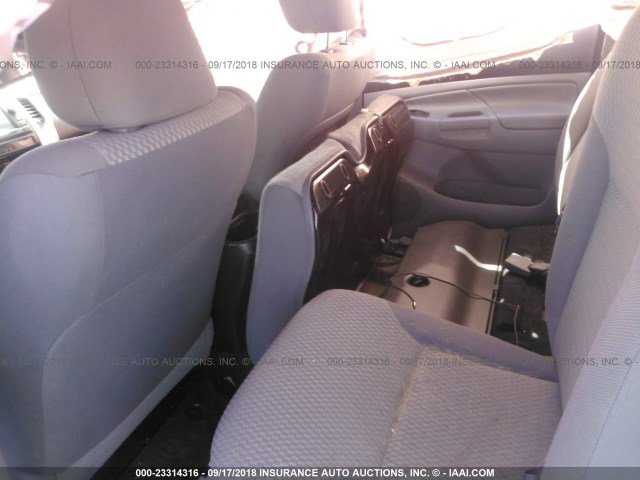 3TMLU4EN0CM082424 - 2012 TOYOTA TACOMA DOUBLE CAB 红色 照片 8