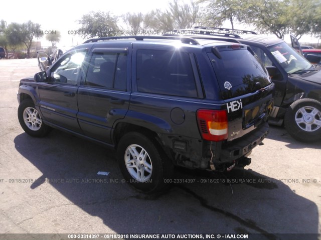 1J4GW48SX4C341690 - 2004 JEEP GRAND CHEROKEE LAREDO/COLUMBIA/FREEDOM 深蓝色 照片 3