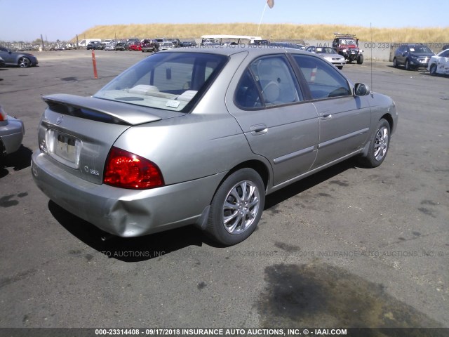 3N1CB51D34L853591 - 2004 NISSAN SENTRA 1.8/1.8S GRAY photo 4