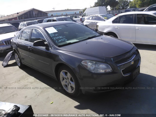 1G1ZA5E0XA4125617 - 2010 CHEVROLET MALIBU LS 灰色 照片 1