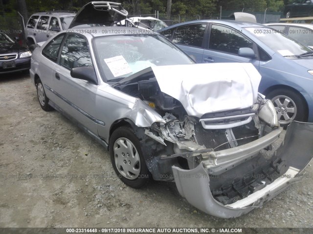 1HGEJ6126VL123640 - 1997 HONDA CIVIC DX SILVER photo 1