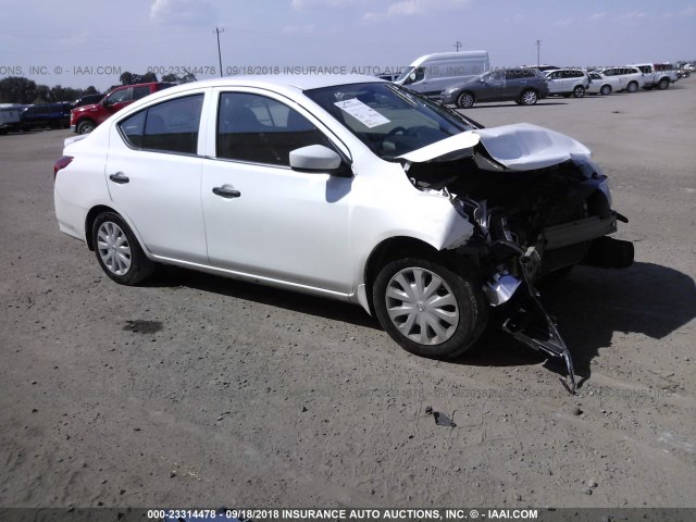 3N1CN7AP5HL837945 - 2017 NISSAN VERSA S/S PLUS/SV/SL WHITE photo 1