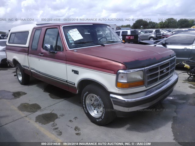 1FTEX15N0SKA88163 - 1995 FORD F150 Turuncu fotoğraf 1