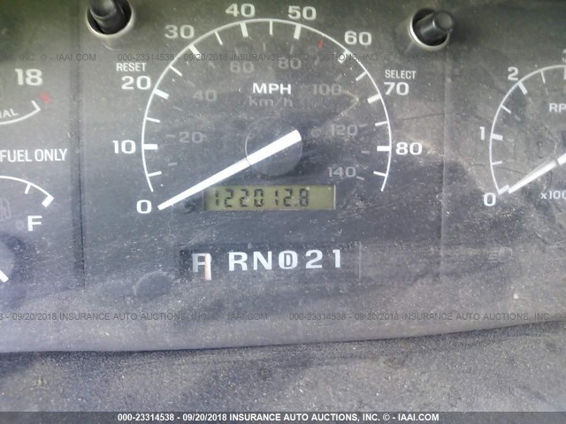 1FTEX15N0SKA88163 - 1995 FORD F150 Turuncu fotoğraf 7