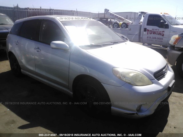 2T1KR32E67C631263 - 2007 TOYOTA COROLLA MATRIX XR GRAY photo 1