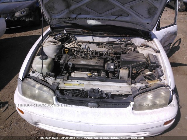 1Y1SK5262TZ018366 - 1996 GEO PRIZM LSI WHITE photo 10