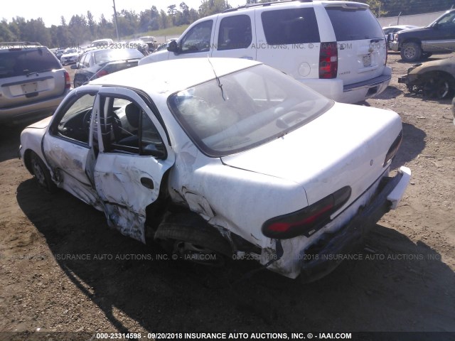 1Y1SK5262TZ018366 - 1996 GEO PRIZM LSI WHITE photo 3