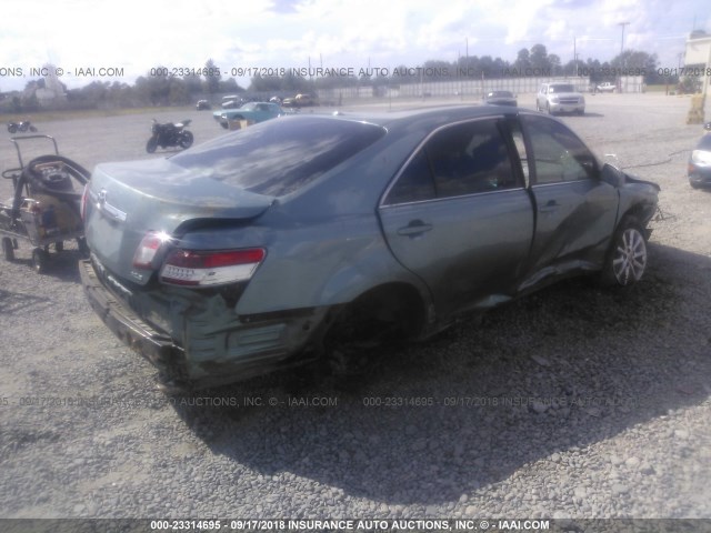 4T1BK3EK4BU629069 - 2011 TOYOTA CAMRY SE/LE/XLE 绿色 照片 4