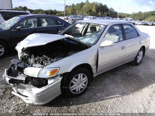 4T1BF22K0YU103436 - 2000 TOYOTA CAMRY LE/XLE SILVER photo 2