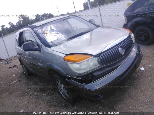 3G5DA03E22S549286 - 2002 BUICK RENDEZVOUS CX TAN photo 1