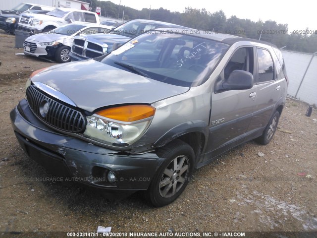 3G5DA03E22S549286 - 2002 BUICK RENDEZVOUS CX TAN photo 2