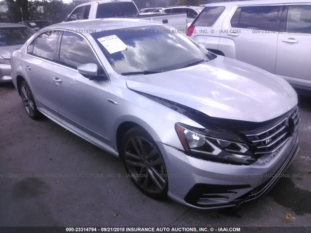 1VWDT7A33HC063773 - 2017 VOLKSWAGEN PASSAT R-LINE Gümüş foto 1