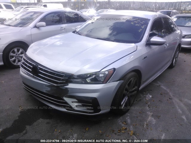 1VWDT7A33HC063773 - 2017 VOLKSWAGEN PASSAT R-LINE Gümüş foto 6