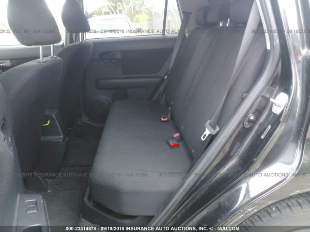 JTLKE50E581029085 - 2008 TOYOTA SCION XB Negro foto 8