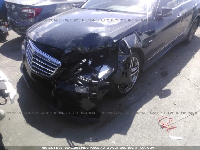 WDDHF8HB7BA351626 - 2011 MERCEDES-BENZ E 350 4MATIC BLACK photo 6