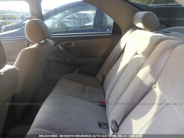 4T1BG28K61U841607 - 2001 TOYOTA CAMRY CE/LE/XLE 栗色 照片 8