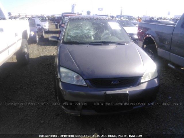 1FAFP38ZX7W194401 - 2007 FORD FOCUS ST GRAY photo 6