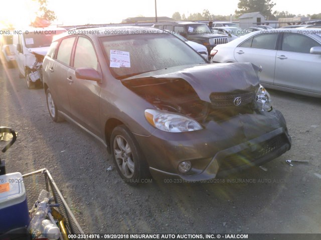 2T1KR32E25C418890 - 2005 TOYOTA COROLLA MATRIX XR GRAY photo 1