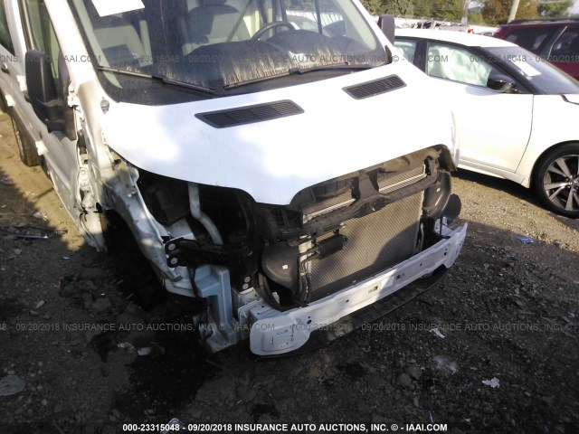 1FTNR1ZM7FKA46798 - 2015 FORD TRANSIT T-250 WHITE photo 6