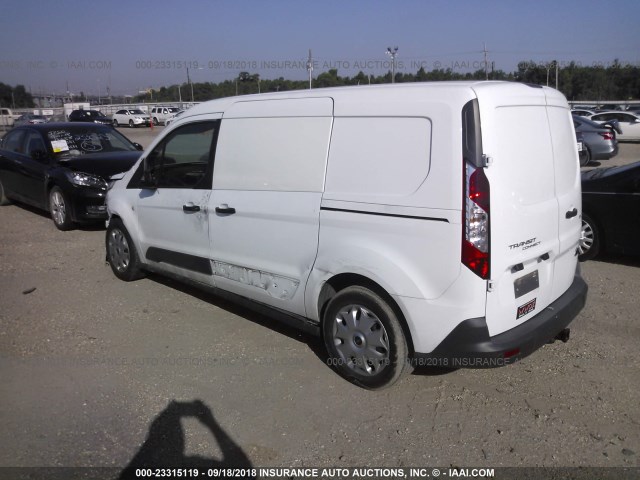 NM0LS7F7XF1201473 - 2015 FORD TRANSIT CONNECT XLT WHITE photo 3