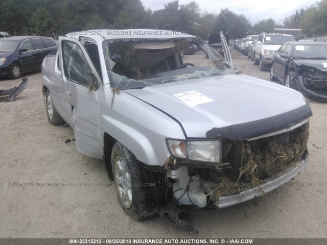 2HJYK16456H562781 - 2006 HONDA RIDGELINE RTS SILVER photo 1