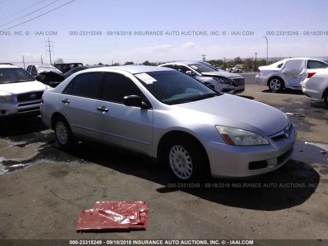 1HGCM56146A015104 - 2006 HONDA ACCORD VALUE SILVER photo 1