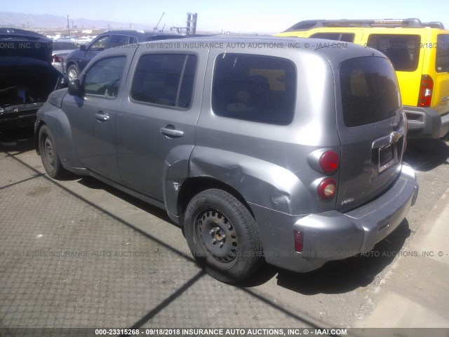 3GNDA13D56S619236 - 2006 CHEVROLET HHR LS Gris foto 3