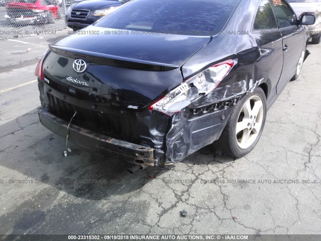 4T1CE38P16U612481 - 2006 TOYOTA CAMRY SOLARA SE/SLE Qara foto 6