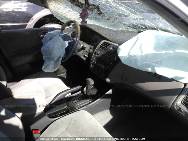 1HGCF86691A035526 - 2001 HONDA ACCORD VALUE Gümüş foto 5