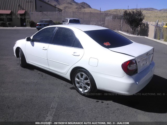 JTDBE30K740273097 - 2004 TOYOTA CAMRY LE/XLE 白色 照片 3