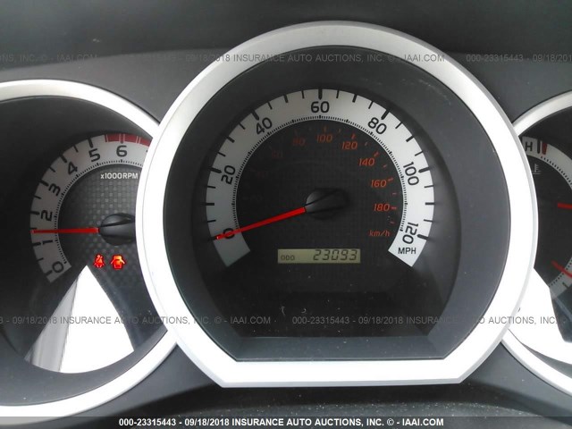 5TFTU4GN4EX056550 - 2014 TOYOTA TACOMA PRERUNNER ACCESS CAB GRAY photo 7