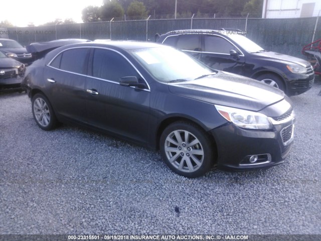 1G11E5SL9EF159946 - 2014 CHEVROLET MALIBU 2LT GRAY photo 1