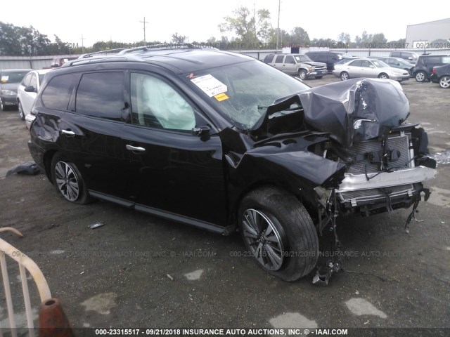 5N1DR2MM7HC676192 - 2017 NISSAN PATHFINDER S/SV/SL/PLATINUM BLACK photo 1