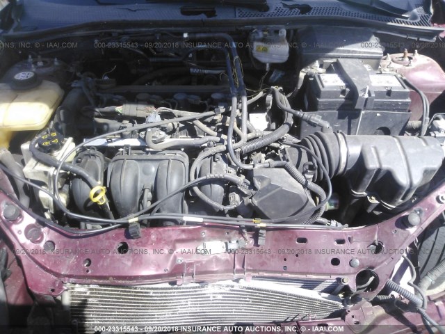 1FAFP34N87W181326 - 2007 FORD FOCUS ZX4/S/SE/SES 栗色 照片 10