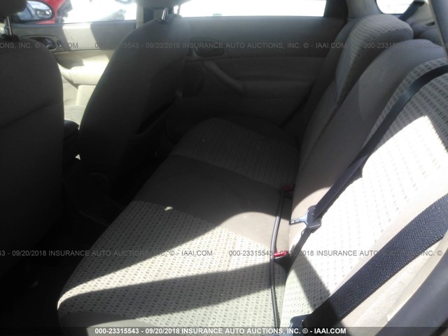 1FAFP34N87W181326 - 2007 FORD FOCUS ZX4/S/SE/SES 栗色 照片 8