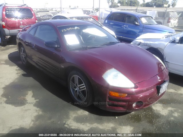 4A3AC74H53E153112 - 2003 MITSUBISHI ECLIPSE GTS BURGUNDY photo 1