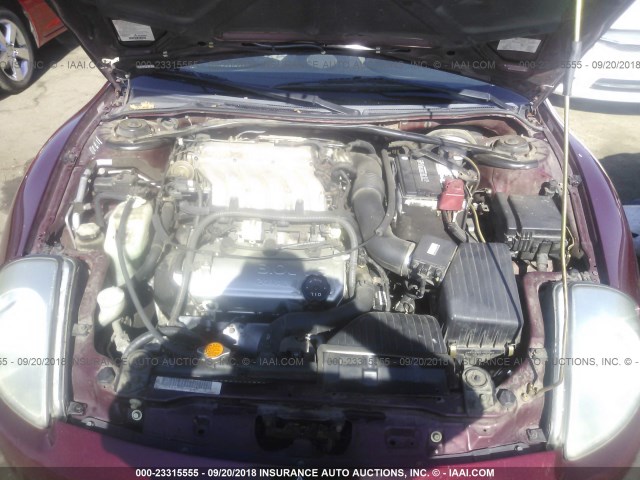 4A3AC74H53E153112 - 2003 MITSUBISHI ECLIPSE GTS BURGUNDY photo 10