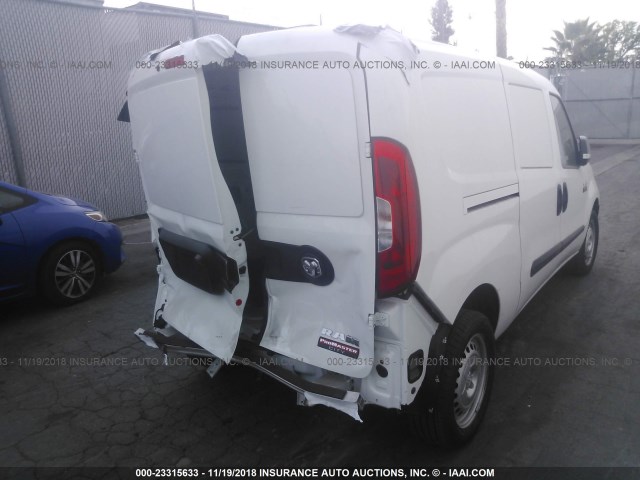 ZFBERFAB5J6K53833 - 2018 RAM PROMASTER CITY  WHITE photo 4