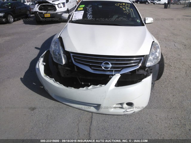 1N4BL2AP6CN403517 - 2012 NISSAN ALTIMA SR WHITE photo 6