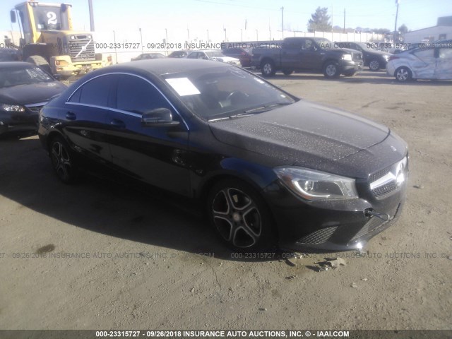 WDDSJ4EB6EN156020 - 2014 MERCEDES-BENZ CLA BLACK photo 1