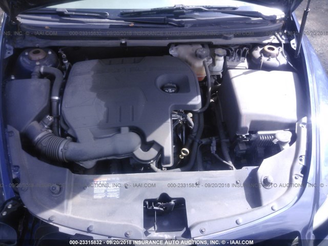 1G1ZB5E12BF221107 - 2011 CHEVROLET MALIBU LS 蓝色 照片 10