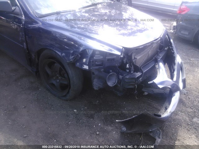 1G1ZB5E12BF221107 - 2011 CHEVROLET MALIBU LS 蓝色 照片 6