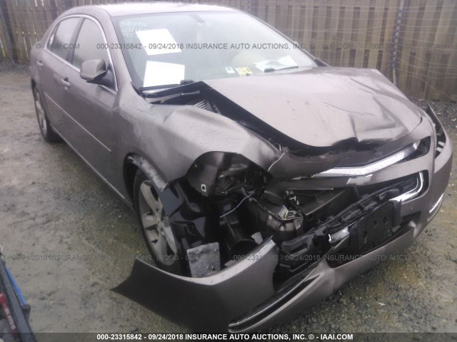 1G1ZC5E1XBF213608 - 2011 CHEVROLET MALIBU 1LT GRAY photo 1